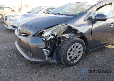2012 Toyota Prius V Three from USA, damaged, VIN JTDZN3EU2C3017634